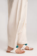 Embroidered Cambric Shalwar