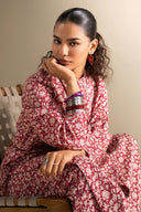 2 Pc Embroidered Dobby Viscose Suit