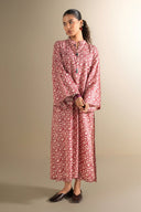 2 Pc Embroidered Dobby Viscose Suit