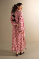 2 Pc Embroidered Dobby Viscose Suit