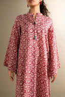 2 Pc Embroidered Dobby Viscose Suit