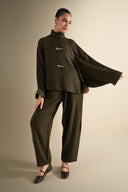 2 Pc Dyed Alpine Wool Suit