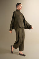 2 Pc Dyed Alpine Wool Suit
