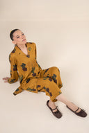 2 Pc Printed Twill Suit