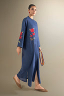 Embroidered Slub Khaddar Shirt