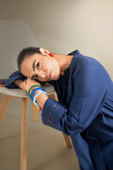 Embroidered Slub Khaddar Shirt
