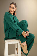2 Pc Dyed Dobby Viscose Suit
