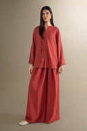 2 Pc Dyed Karandi Suit