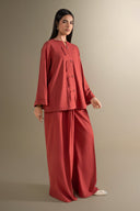 2 Pc Dyed Karandi Suit