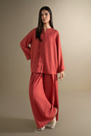 2 Pc Dyed Karandi Suit