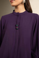 2 Pc Dyed Stretch Crepe Suit