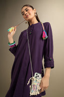 2 Pc Dyed Stretch Crepe Suit