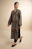 2 Pc Embroidered Cambric Suit