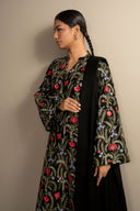 2 Pc Embroidered Cambric Suit