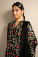 2 Pc Embroidered Cambric Suit