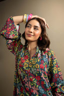2 Pc Embroidered Karandi Suit