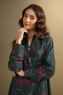 2 Pc Printed Twill Suit