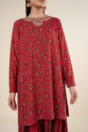 2 Pc Embroidered Karandi Suit