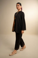 2 Pc Embroidered Khaddar Suit