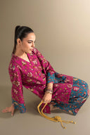 2 Pc Printed Khaddar Suit
