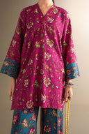 2 Pc Printed Khaddar Suit