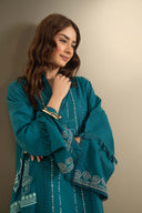 Embroidered Khaddar Shirt