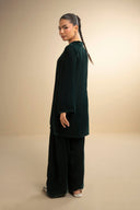 2 Pc Dyed Velvet Suit
