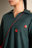 2 Pc Solid Slub Khaddar Suit