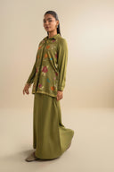 2 Pc Embroidered Alpine Wool Suit