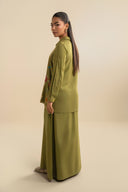 2 Pc Embroidered Alpine Wool Suit