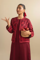 3 Pc Embroidered Khaddar Suit
