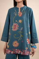 2 Pc Embroidered Khaddar Suit