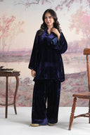 2 Pc Dyed Velvet Suit