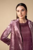 2 Pc Dyed Velvet Suit