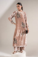 2 Pc Embellished Velvet Suit