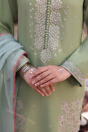Embroidered Organza Dupatta