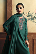 3 Pc Embellished Bamberg Raw Silk Suit