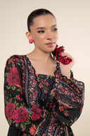 Embroidered Bamberg Raw Silk Shirt