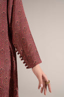 2 Pc Embellished Raw Silk Suit