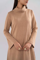 2 Pc Dyed Lurex Jersey Suit