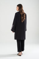Embroidered Crosshatch Slub Shirt