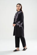 Embroidered Crosshatch Slub Shirt