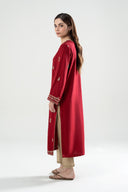 Embroidered Wool Shirt