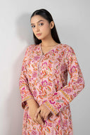 Printed Herringbone Shirt
