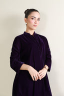 2 Pc Dyed Velvet Suit