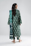 3 Pc Printed Khaddar Suit