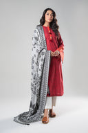 2 Pc Printed Linen Suit