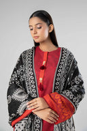 2 Pc Printed Linen Suit