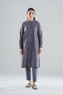 2 Pc Embroidered Cambric Suit