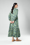 Printed Linen Dress
